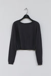 MUTEDANCE dark gray cashmere sweater MD21FW63